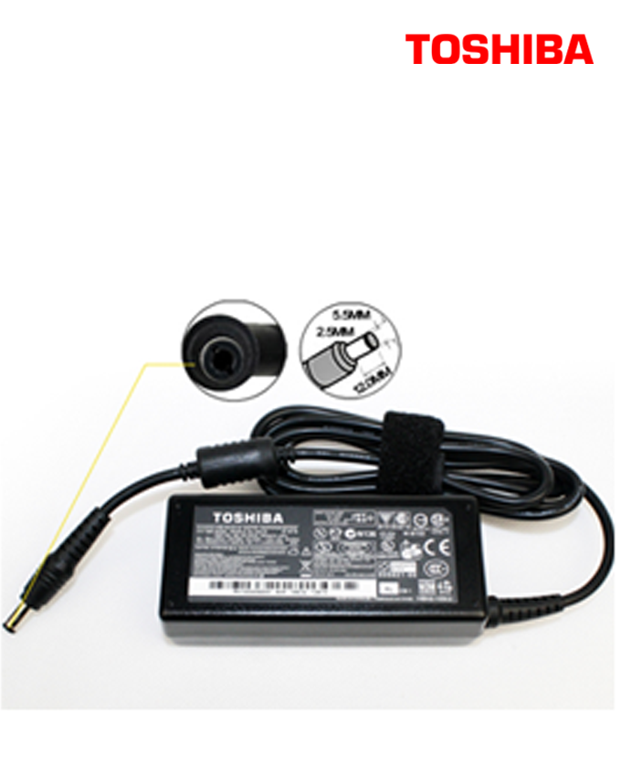 Toshiba 19V 3.42A 65W Laptop AC Adapter